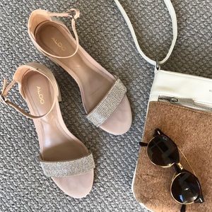 Aldo block heel sandals
